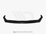 Front Splitter compatible with Lexus NX Mk1 F Sport (2014- 2017) - Carbon Look