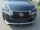 Front Splitter compatible with Lexus NX Mk1 F Sport (2014- 2017) - Textured