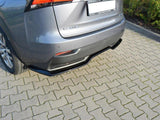 Rear Splitter compatible with Lexus NX H Mk1