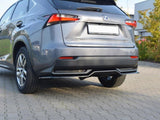 Rear Splitter compatible with Lexus NX H Mk1