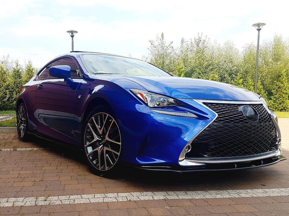 Front Splitter V.2 compatible with Lexus RC (2014-UP)
