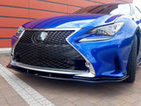 Front Splitter V.2 compatible with Lexus RC (2014-UP)