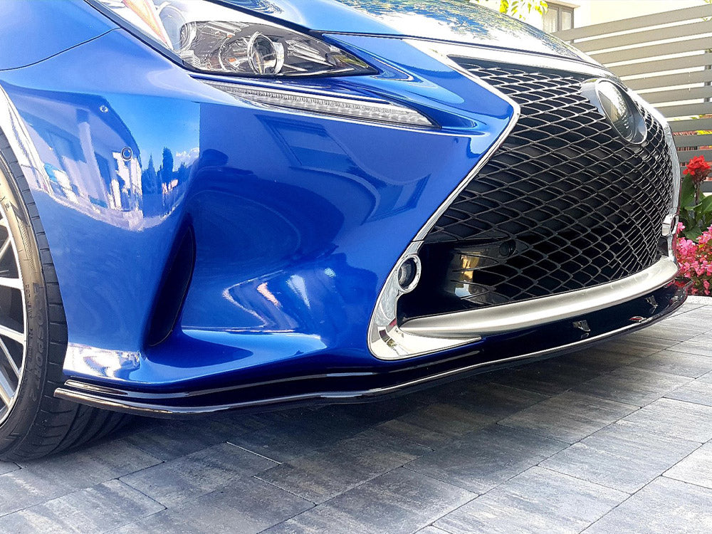 Front Splitter V.2 compatible with Lexus RC (2014-UP)