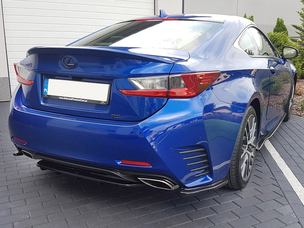 Rear Side Splitters compatible with Lexus RC (2014-UP)