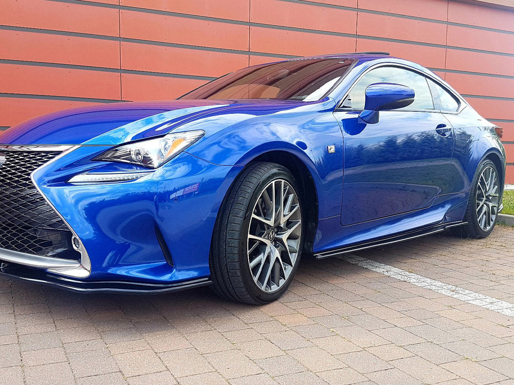 Side Skirts Diffusers compatible with Lexus RC (2014-UP)