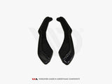 Rear Side Splitters compatible with Lexus RC F (2014-2019)