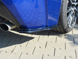 Rear Side Splitters compatible with Lexus RC F (2014-2019)