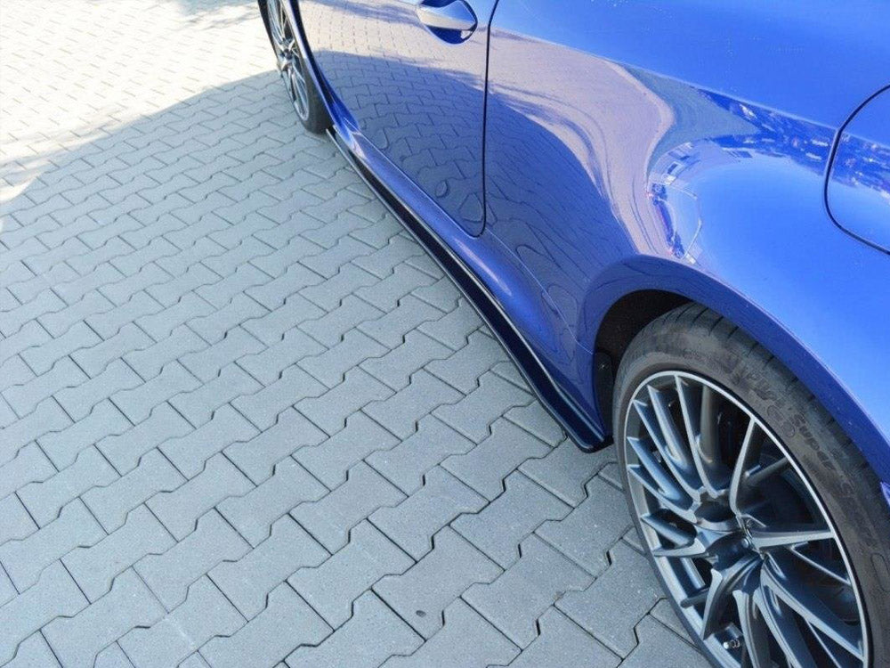 Side Skirts Diffusers compatible with Lexus RC F (2014-2019)