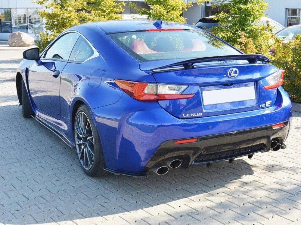 Side Skirts Diffusers compatible with Lexus RC F (2014-2019)
