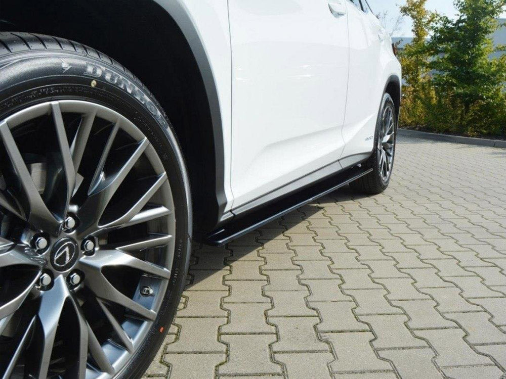 Side Skirts Diffusers compatible with Lexus RX Mk4