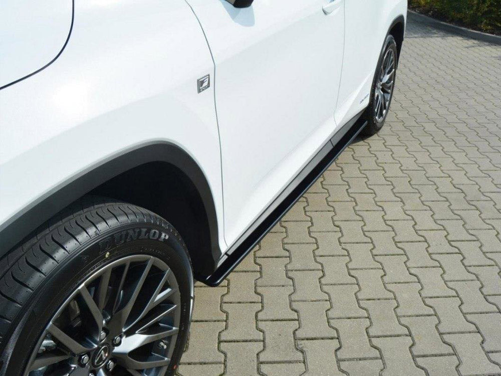 Side Skirts Diffusers compatible with Lexus RX Mk4