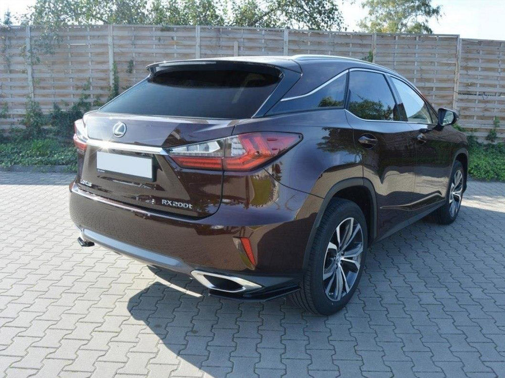 Rear Side Splitters compatible with Lexus RX Mk4 T