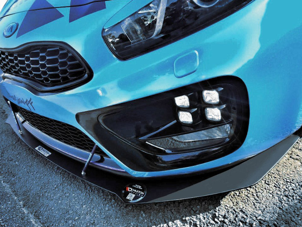 MAXTON DESIGN Front Racing Splitter KIA Cee'd GT MK2 (2013-2018)