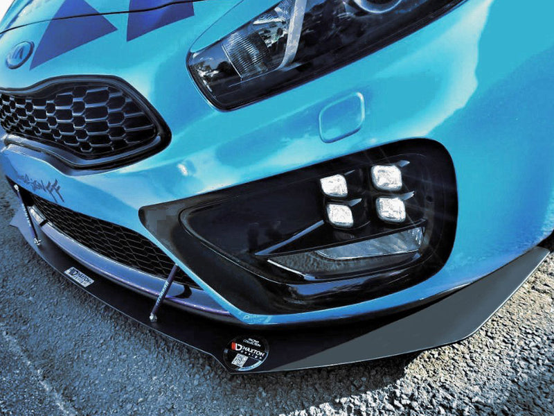 MAXTON DESIGN Front Racing Splitter KIA Cee'd GT MK2 (2013-2018)