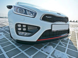 Front Splitter V.1 compatible with Kia Cee'd GT Mk2 (2013-2018)