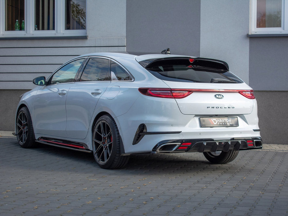 Rear Valance compatible with Kia ProCeed GT Mk1 - Textured