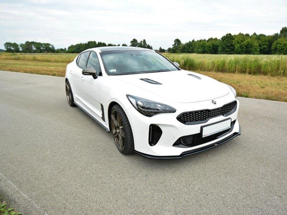 Front Splitter V.2 compatible with Kia Stinger GT / GT-Line / Standard Mk1