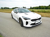 Front Splitter V.2 compatible with Kia Stinger GT / GT-Line / Standard Mk1