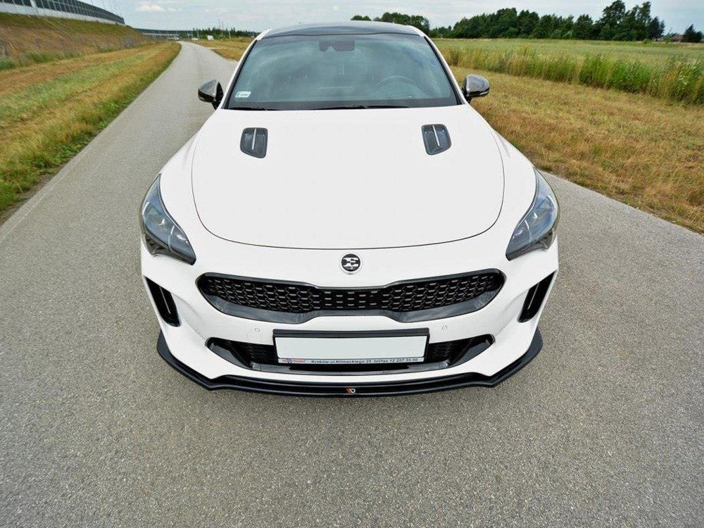 Front Splitter V.2 compatible with Kia Stinger GT / GT-Line / Standard Mk1