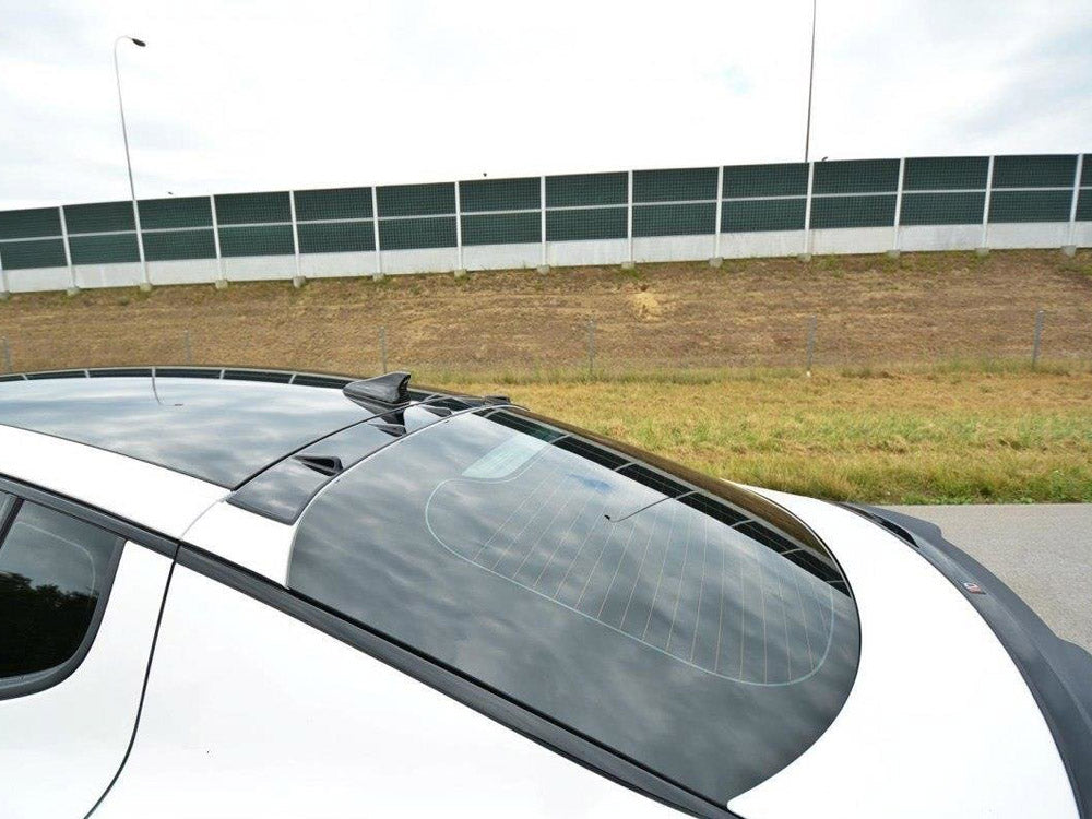 Rear Window Extension compatible with Kia Stinger GT / GT-Line / Standard Mk1 - Textured