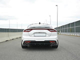Rear Side Splitters compatible with Kia Stinger GT / GT-Line Mk1