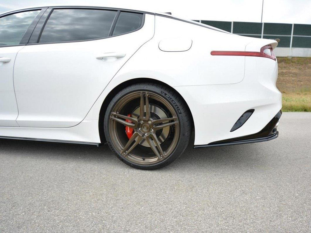 Rear Side Splitters compatible with Kia Stinger GT / GT-Line Mk1