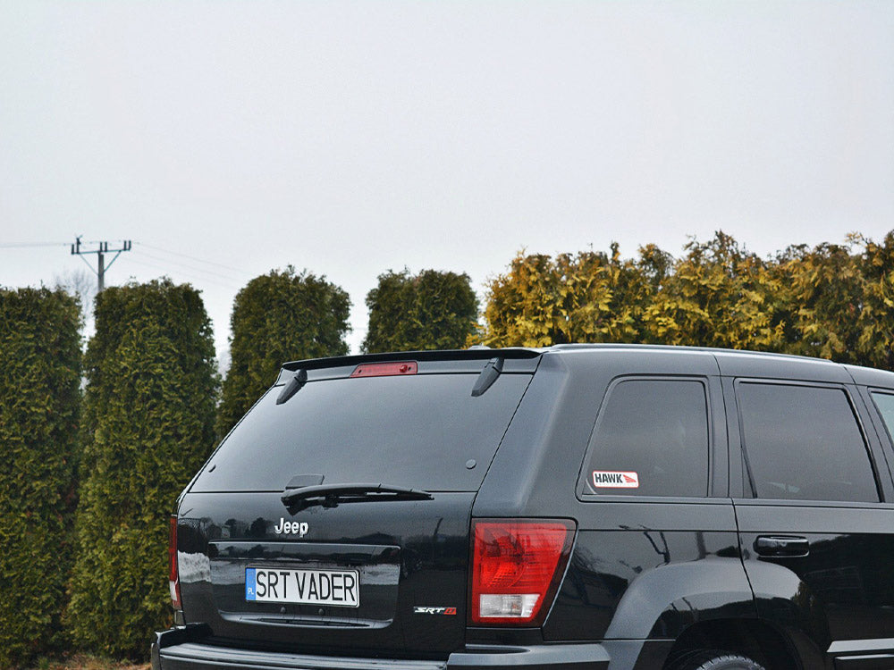 Spoiler CAP compatible with Jeep Grand Cherokee WK SRT8 (2005-2010) - Textured