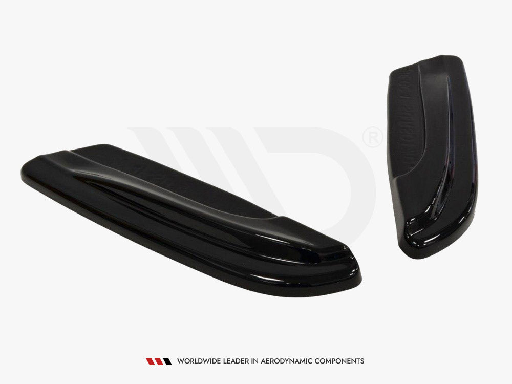 Rear Side Splitters compatible with Jeep Grand Cherokee WK2 Summit Facelift - Carbon Look