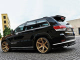 Rear Side Splitters compatible with Jeep Grand Cherokee WK2 Summit Facelift - Carbon Look