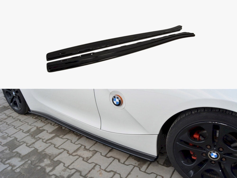Side Skirts Diffusers compatible with BMW Z4 E85 / E86 (Preface)