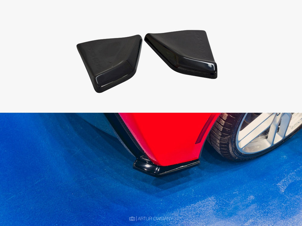 Rear Side Splitters V.1 compatible with Chevrolet Corvette Stingray / Grand Sport C7