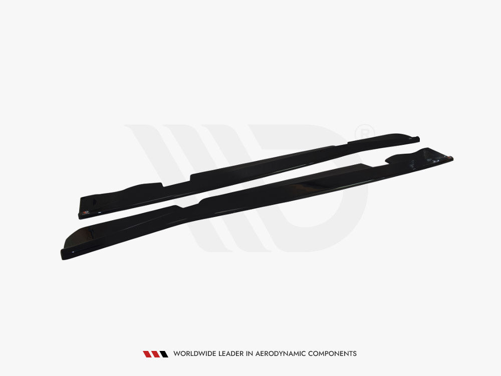 Side Skirts Diffusers V.1 compatible with Chevrolet Corvette Stingray / Grand Sport C7