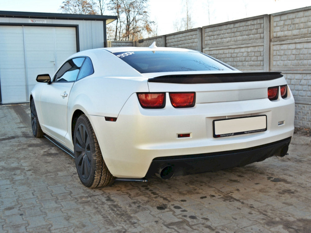 Rear Side Splitters compatible with Chevrolet Camaro V SS - US Version (Preface) (2009-13)