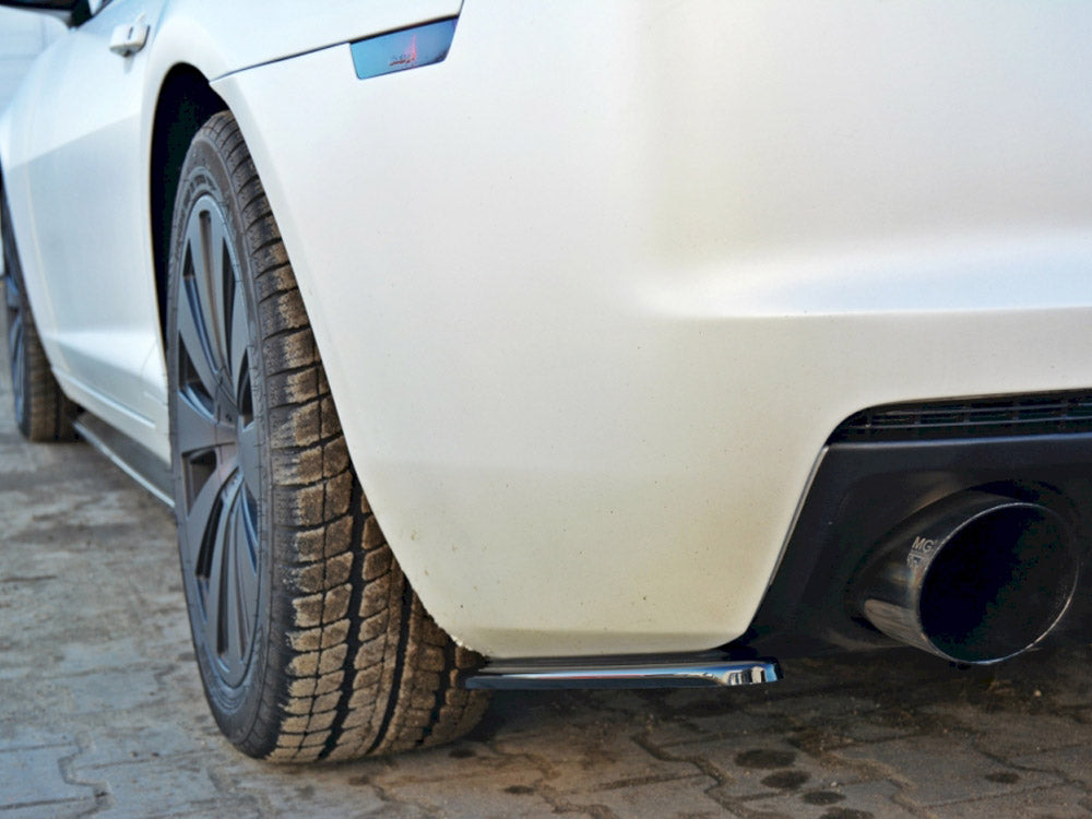 Rear Side Splitters compatible with Chevrolet Camaro V SS - US Version (Preface) (2009-13)