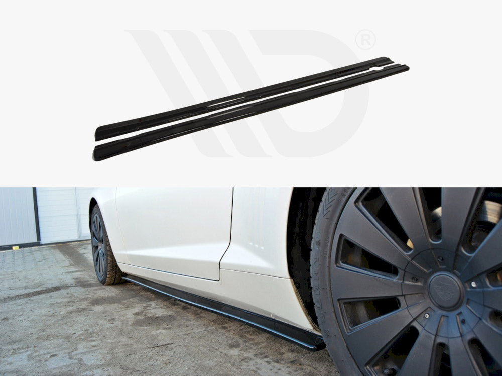 Side Skirts Diffusers Chevrolet Camaro V SS - US Version (Preface) (2009-2013)