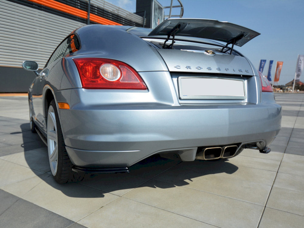 Rear Side Splitters compatible with Chrysler Crossfire (2003-07)