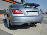 Rear Side Splitters compatible with Chrysler Crossfire (2003-07)