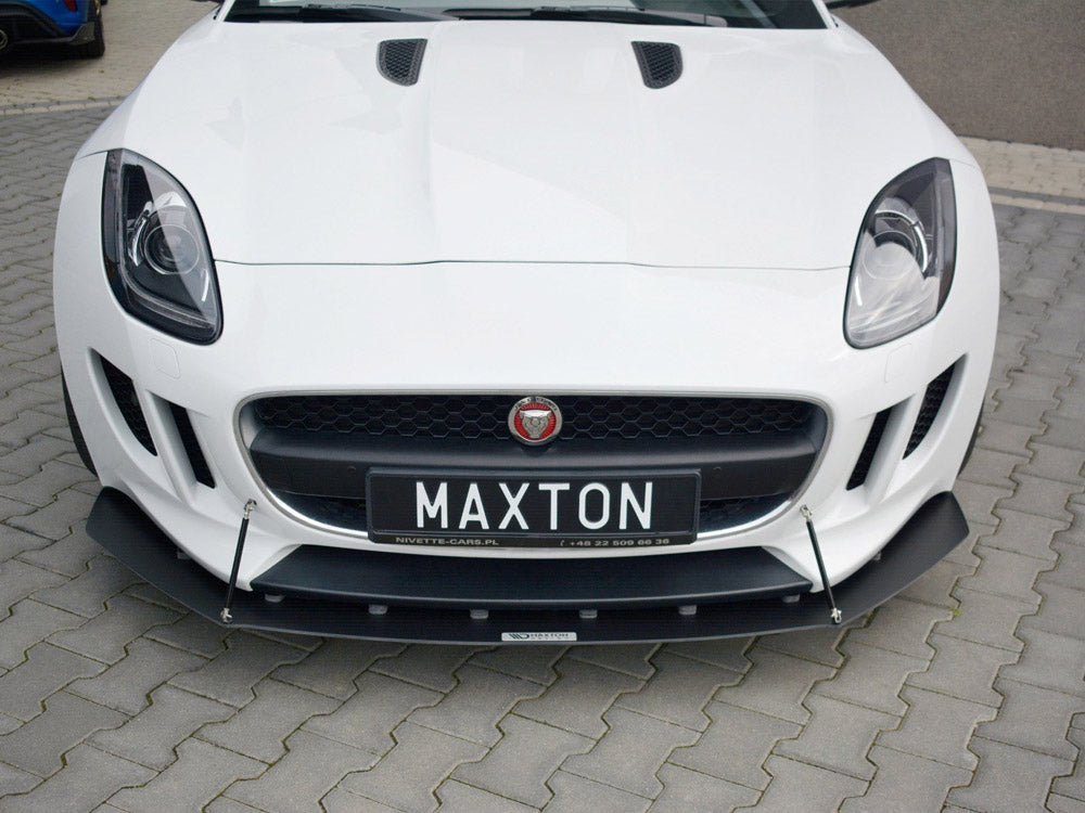 Front Racing Splitter compatible with Jaguar F-Type