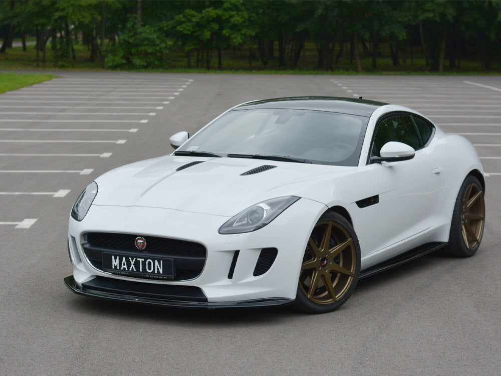 Front Splitter V.1 compatible with Jaguar F-Type