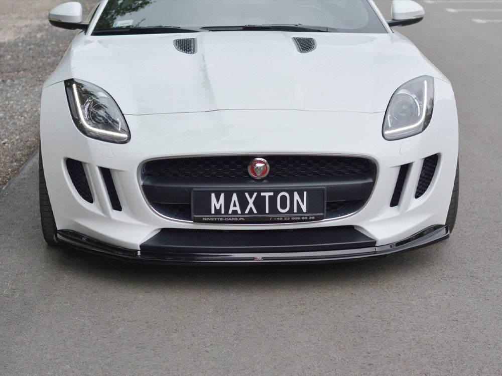 Front Splitter V.1 compatible with Jaguar F-Type