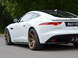 Side Skirt Diffusers compatible with Jaguar F-TYPE X152 / X152 Facelift