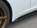 Side Skirt Diffusers compatible with Jaguar F-TYPE X152 / X152 Facelift