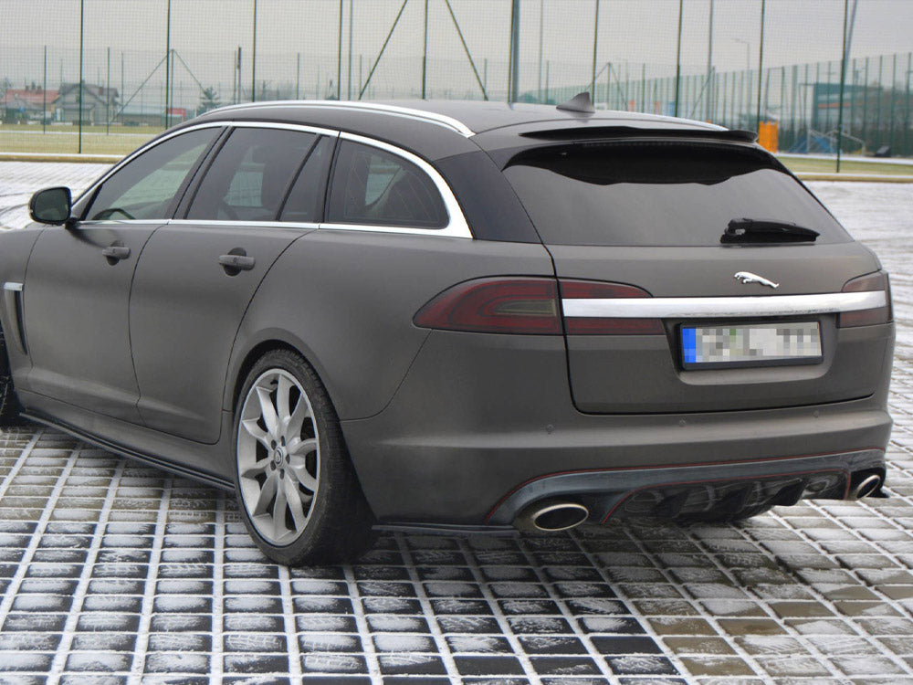 Rear Side Splitters compatible with Jaguar XF (X250) Mk1 Sportbrake S-pack (2012-2015)