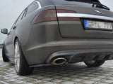 Rear Side Splitters compatible with Jaguar XF (X250) Mk1 Sportbrake S-pack (2012-2015)