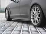 Side Skirts Splitters compatible with Jaguar XF (X250) Mk1 Sportbrake S-pack (2012-2015)