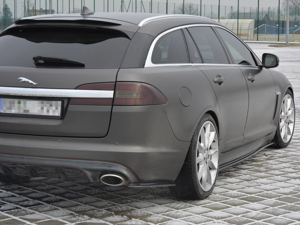 Side Skirts Splitters compatible with Jaguar XF (X250) Mk1 Sportbrake S-pack (2012-2015)