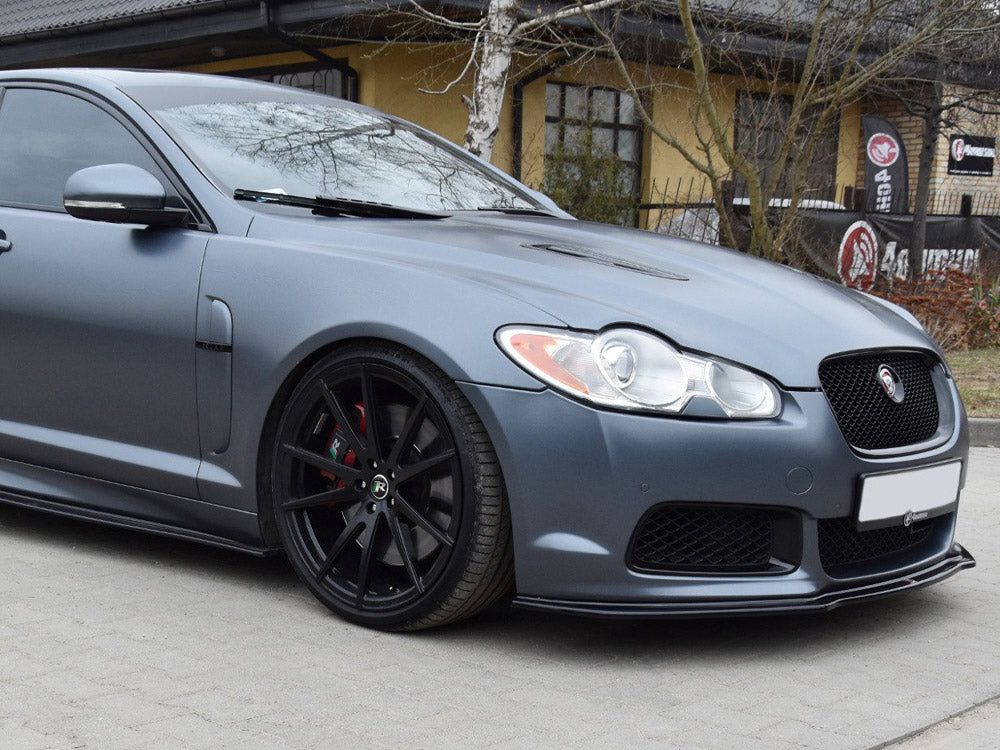 Front Splitter V.1 compatible with Jaguar XF- R (2007-2011)