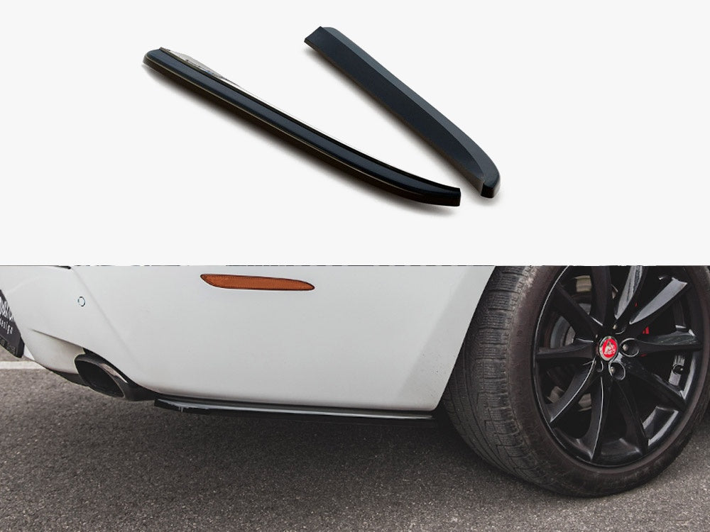 Rear Side Splitters compatible with Jaguar XJ X351 Facelift (2015-2019)