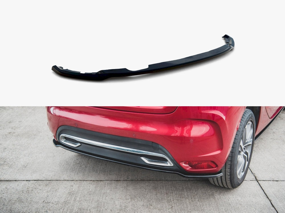 Central Rear Splitter compatible with Citroen DS4 (2011-2015)