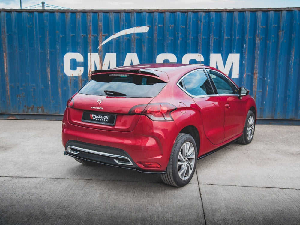 Central Rear Splitter compatible with Citroen DS4 (2011-2015)